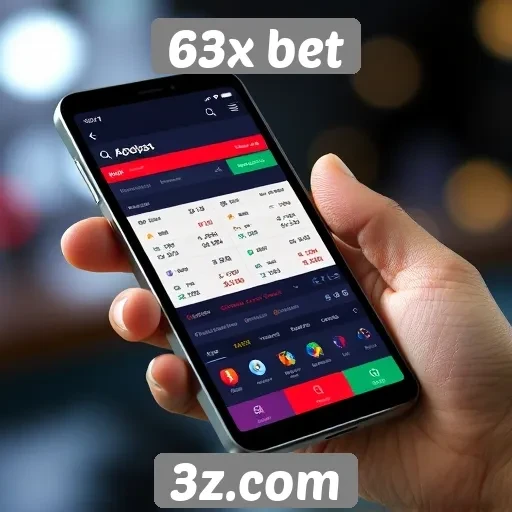 Funcionalidades do aplicativo móvel da 63x bet