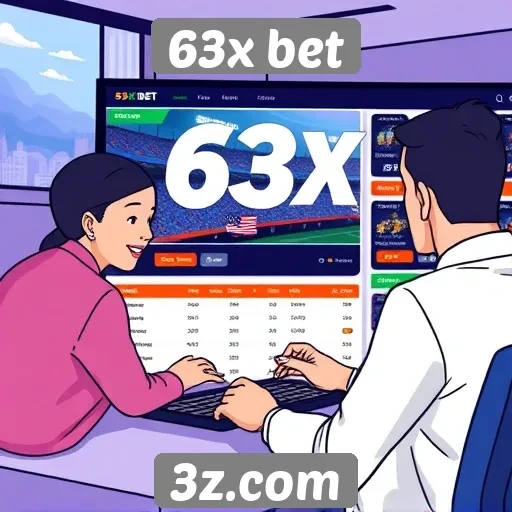 Experiência do usuário na plataforma 63x bet